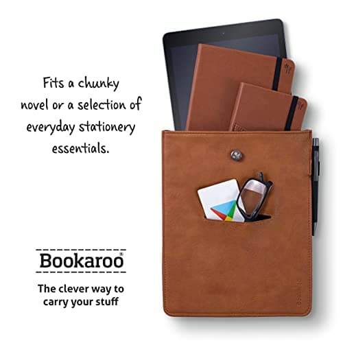 Bookaroo Books & Stuff Pouch Brown — view 3