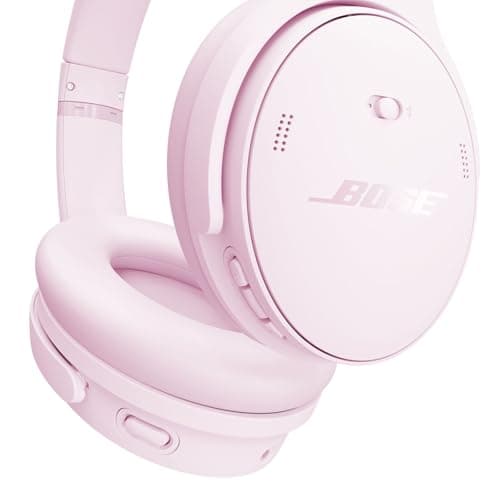 Bose QuietComfort Wireless Noise Cancelling Headphones, Bluetooth Over Ear Headphones with Up To 24 Hours of Battery Life, Petal Pink - Limited Edition — view 5