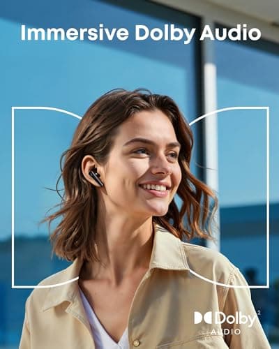 soundcore Liberty 5 by Anker, Noise-Cancelling Wireless Earbuds, 2x Stronger Voice Reduction, Real-Time Adaptive Noise Cancellation,Fast Charging,Dolby Audio, 6 Mic AI Calls — view 4