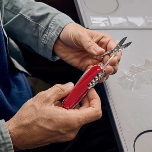 Victorinox Huntsman Swiss Army Knife - 15 Function Multitool - Red — view 5