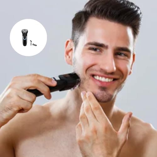 Multipurpose Small Electric Shaver Efficient Rechargeable Hair Removal Tool Portable Beard Trimmer for Men Travel Use USB Charging Men Shaver — view 2