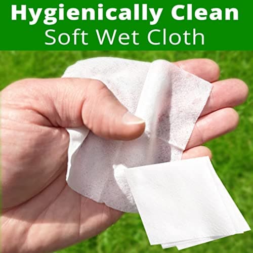 Soft Moist Cleansing Wipes STERILE AND ALCOHOL FREE. Pack Of 100x by Core Medical. For non-sting cleaning of wounds and scrapes at home, walking, camping and First Aid Kit Refills. — view 4