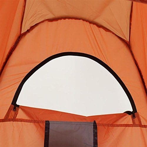 HYGRAD Pop Up Toilet Tent Chaning Room Camping Shower Instant Pop Up Portable Outdoor Camping (Orange) — view 4