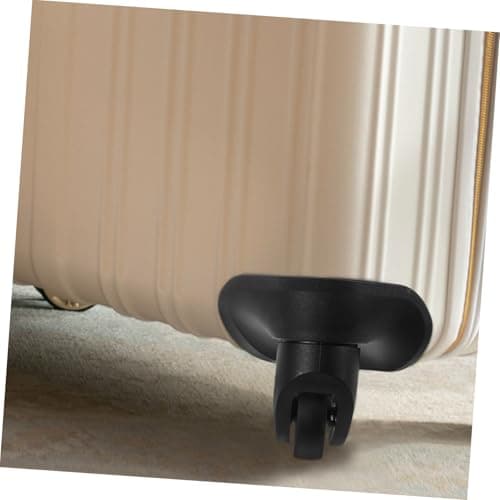 VALICLUD Suitcase Wheels Replacement 2pcs ABS Black Luggage Swivel Wheel — view 6