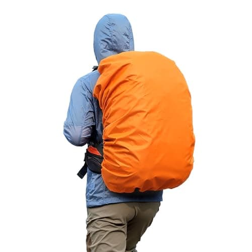 Van Der Linn Waterproof Backpack Cover 35L Bag Camping Hiking Outdoor Rucksack Rain Dust (Dark Blue) — view 3