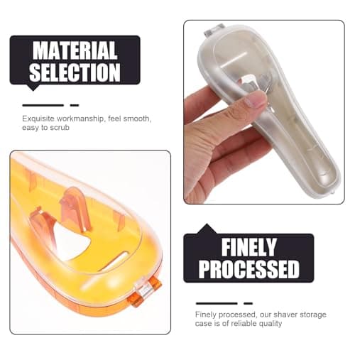 Men Travel Razor Case 3pcs PC Box Back to School Decorations — view 3