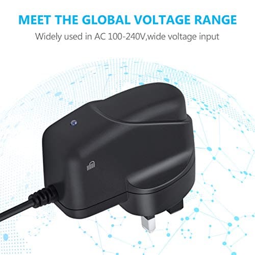 AMEEGO UK Wall Charger AC Power Adapter for Nintendo 3DS / 3DS XL / 2DS / DSi/DSi XL/New 3DS / New 3DS XL/New 2DS XL, 100-240V, Output 5V 1A — view 4