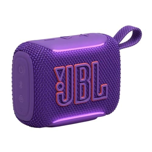 JBL Go 5, Ultra‑Portable Bluetooth Speaker, Waterproof, Purple