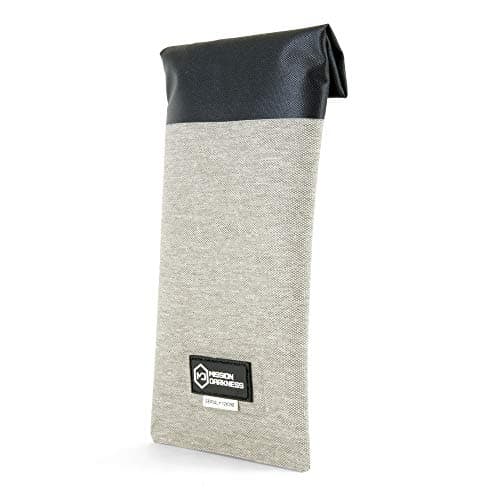 Mission Darkness Faraday Phone Sleeve // Slim Waterproof Dry Bag for Cell Phones + RF Shielding Liner // Signal Blocking, Anti-tracking, EMP Shield, Data Privacy, Electronic Device Security