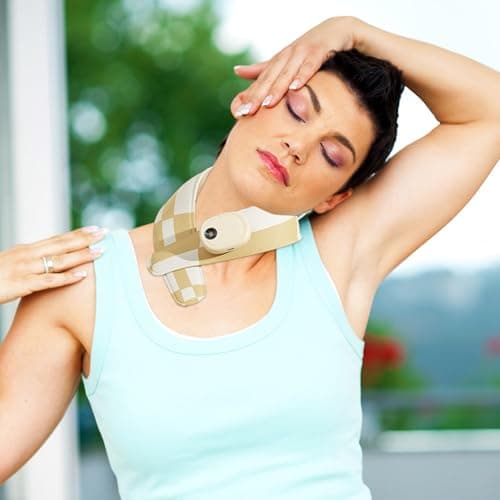 Neck Heat Wrap 3 Levels Adjustable Neck Heated Pad — view 2
