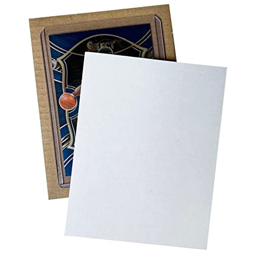 ANSSDO 200 Pack 3.5x4.5 Inch Brown Corrugated Cardboard Sheets, Premium Rigid Lightweight Inserts for Sports Card Protectors, Trading Card Folders, Shipping Stiffeners, Cardboard Dividers — view 3