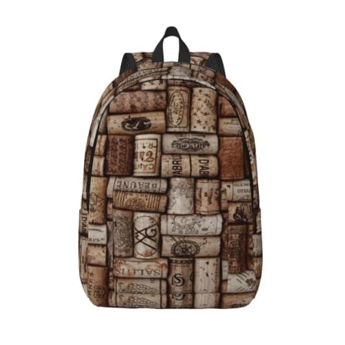 FEYUNYAN Casual Canvas Backpack Unisex, Lightweight Daypack For Work Travel