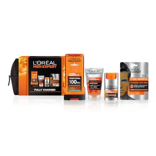 L'Oreal Paris Expert World Cup Kitted Boxes (L'Oreal Men Expert Gift Set for Men, Hydra Energetic Fully Charged Washbag) — view 3