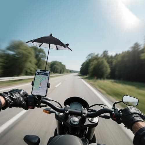 Phone Umbrella Bendable UV Protection — view 2
