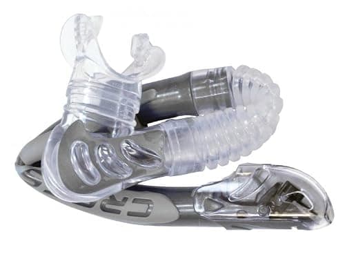 Cressi Unisex Ultra Dry/Epsilon Dry Spe - Ideal for Snorkelling Apnea and Diving, Black/Silver, One Size UK — view 6