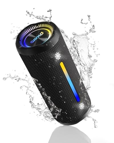 OHAYO Bluetooth Speaker with LED Light 35W HIFI Outdoor Loud Speaker