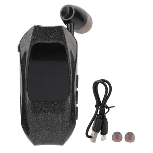 Hidyliu Bluetooth 5.3 Earbuds, Noise Cancelling Gaming Earphones for Computer and Phone, Fast Charging Type C Interface and Unique Design (Single Ear) — view 6