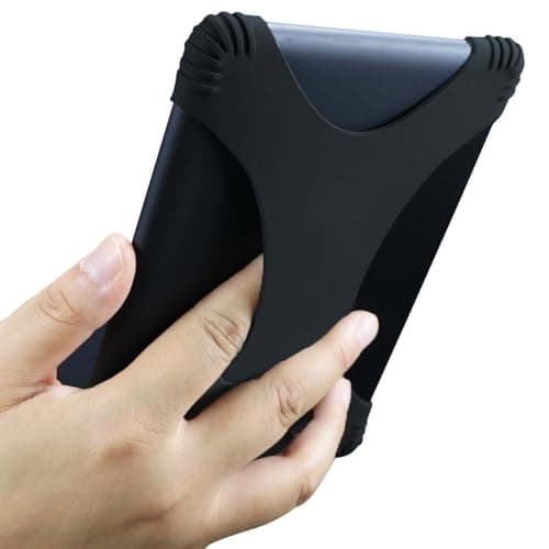 ZhaoCo Universal Silicone Hand Strap for 6-7'' eReaders, Black — view 3
