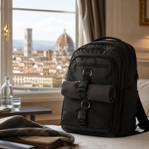 3 Pcs Add a Bag Luggage Straps, Adjustable Suitcase Belt Straps, Quick Release Buckle and Metal Ring, Easy to Carry Your Extra Bags for Travellers, Holiday — view 6