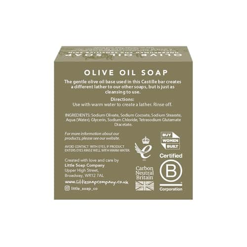 Little Soap Company Naturals Olive Oil Mini Soap Bar, Sensitive Skin, 50g — view 3