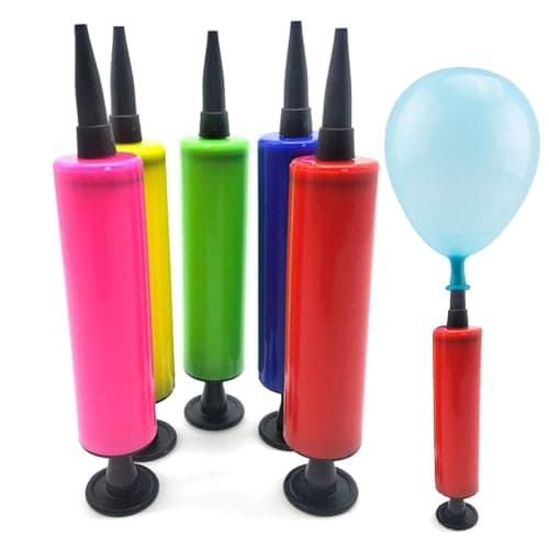 Balloon Hand Pump Portable, Small, Double-Action, Compact, Lightweight