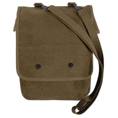 ROTHCO Olive Drab Canvas Map Case Shoulder Bag — view 2