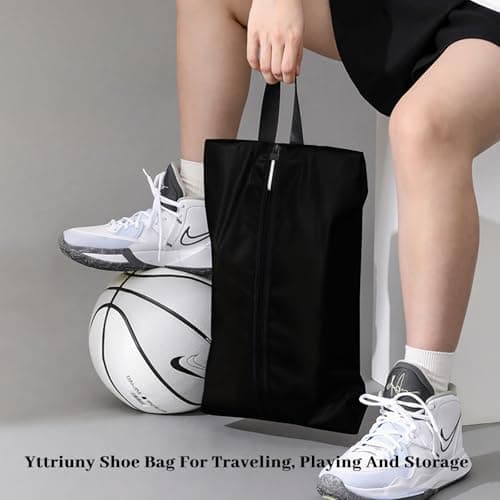 Shoe Bags for Travel, Multifunctional Storage Bag, Waterproof, Dustproof,Organize Shoes, Clothes, Cosmetics, for Both Men and Women,16.5 × 9.8 Inches — view 2