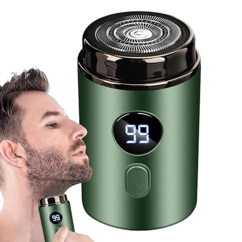 Travel Razor for Men Rechargeable, Waterproof, Portable with