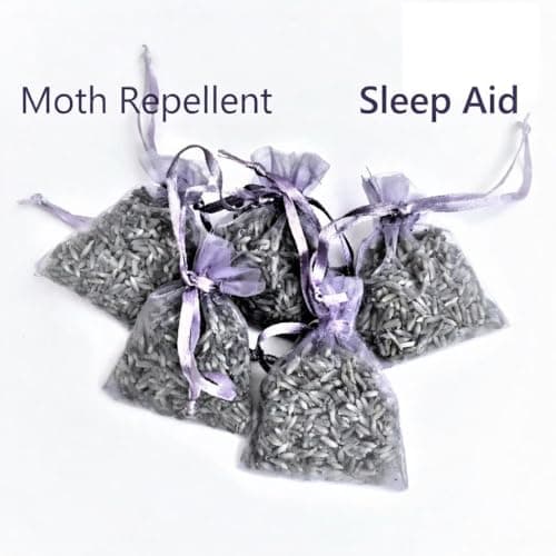 3drom 12 Sachets of Premium Dried Premium Lavender in Delicate Lilac Organza Bags - Natural Home Fragrance, Sleep Aid, Gifts & Moth Repellent — view 5