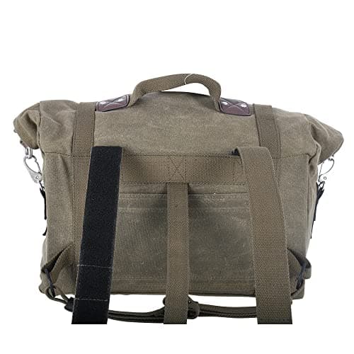 OXFORD Heritage Panniers Khaki 40L Motorcycle Bike Luggage (OL578) — view 3