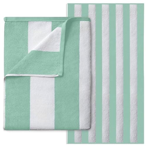 GC GAVENO CAVAILIA Microfiber Beach Towel Extra Large - Super Absorbent, Sand Free Beach Towels For Adults (100x200 cm) - Beach Towel 1 Piece - Quick Dry Beach, Swimming, Pool Towel, Gym - Sage Green