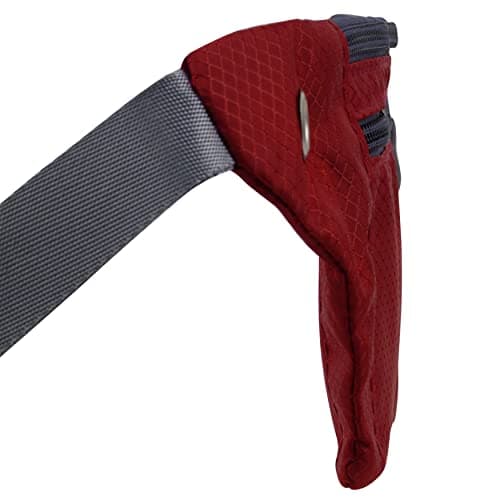Red X Unisex Slim Discreet Security Waist Money Belt/Pouch (Red) — view 4
