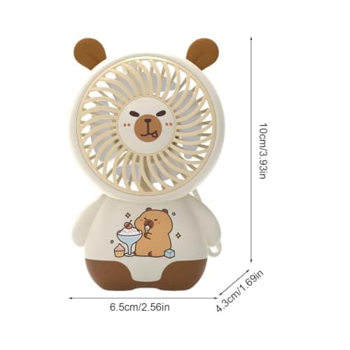 Travel Fan USB Rechargeable Cooling Device — view 5