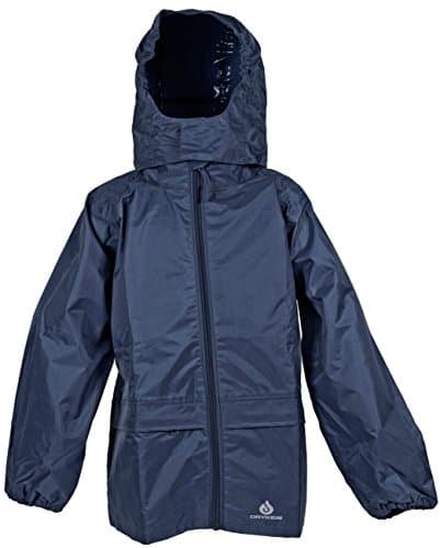 DRY KIDS packable jacket Navy Blue11/12 yrs