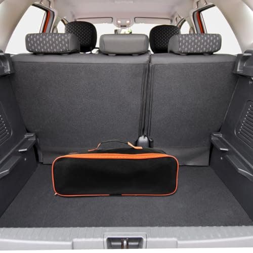 Ipetboom Portable Oxford Cloth Car Vacuum Cleaner Storage Bag, Tool Organizer Pouch for Car Accessories, Multi-pocket Tool Storage Case for Vehicle Cleaning and Travel — view 5