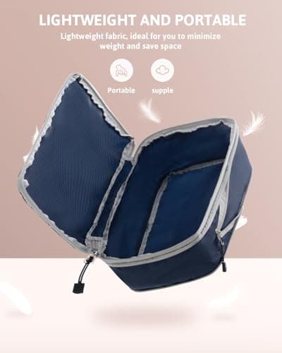 Meowoo 7-Piece Compression Packing Cubes for Luggage, Travel Organisers — view 6