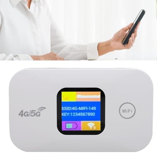 Changor 4G Portable WiFi Hotspot Ultra Compact with 300Mbps Network Speed for Travel Camping, ABS Material — view 2