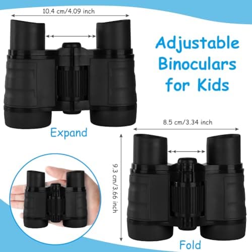 OSDUE Kids Telescope - 4x30 High Resolution Binoculars for Kids' Educational Learning and Outdoor Sports Play, Gifts for Age 3-12 Boys and Girls — view 2