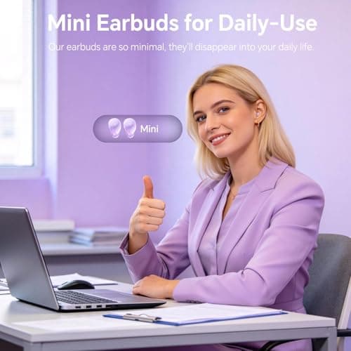 2-in-1 Invisible Earbuds Set, Flat In-Ear Sleep Earphones for Side Sleepers — view 4
