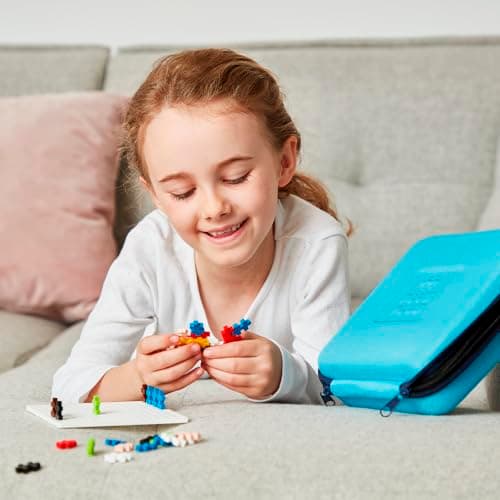 PLUS PLUS Building Blocks Toy Storage Case - Holds 100 Pieces - Kids Construction Toys, Learning Resources, STEM Play for Home and Travel - Travel Case — view 5