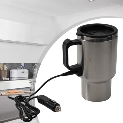 Car Heating Coffee Cup 500ml for Road Trip Travel — view 6