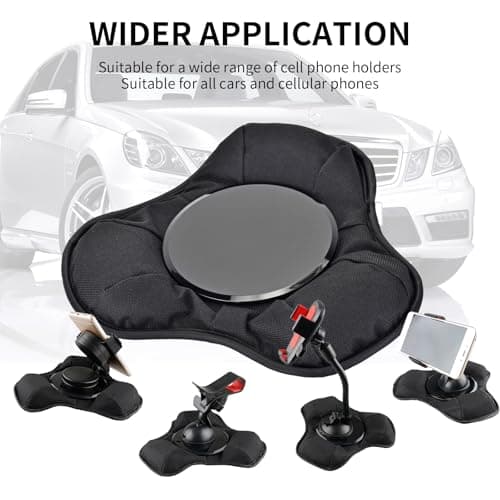 Nonslip Beanbag Dashboard Friction,Car Sat Nav GPS Dashboard Mount for Garmin, TomTom, Magellan and Other Portable GPS Navigators — view 3