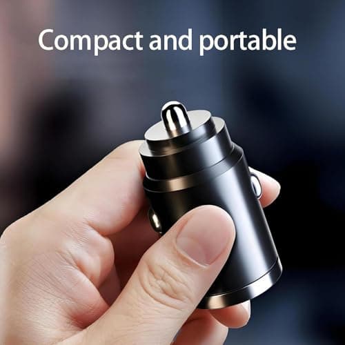 BWANGIAO 100W Fast Car Chargers With USB Type C Port Aluminum Alloy Shell For Charging Phones And Tablets On Travel — view 3