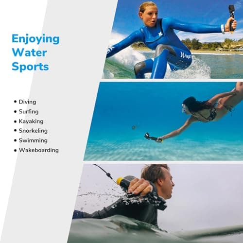 Sametop Floating Hand Grip Waterproof Stick Handle Accessories for GoPro — view 6