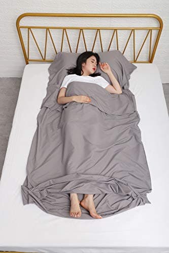 JITTY Sleeping Bag Liner 210x115cm(Silver Grey) — view 3