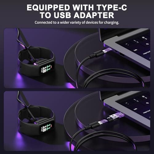 NEW POW USB C Smartwatch Charger for Fitbit Charge 5/Charge 6/Luxe, 1 Piece — view 4
