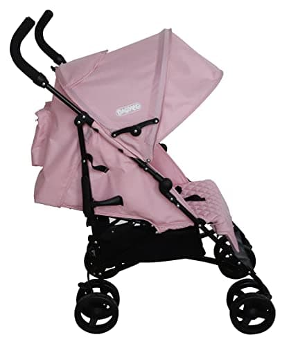 Babyco Arc 0+ Stroller Pram Pushchair Pink with Raincover — view 6