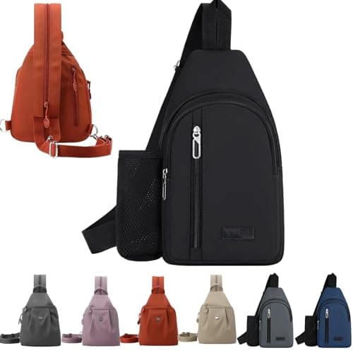 3 in 1 Anti-Theft Travel Tote Bag, Anti Theft Crossbody Bag Women Large Capacity Waterproof Travel Bags Backpack, Oxford Convertible Anti Theft Bag for Fitness, Commuting (Black1)