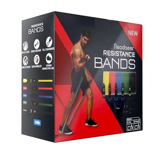Resistance Bands Set with Handles for Men Women, Exercise Bands, 150 LBS — view 6