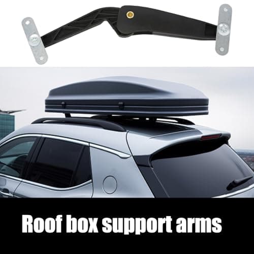 Roof Box – Top Mount Arm Noise Cancelling | Car Luggage Storage for Travel, Stabilizer Transport Goods On The Roof Rack — view 4